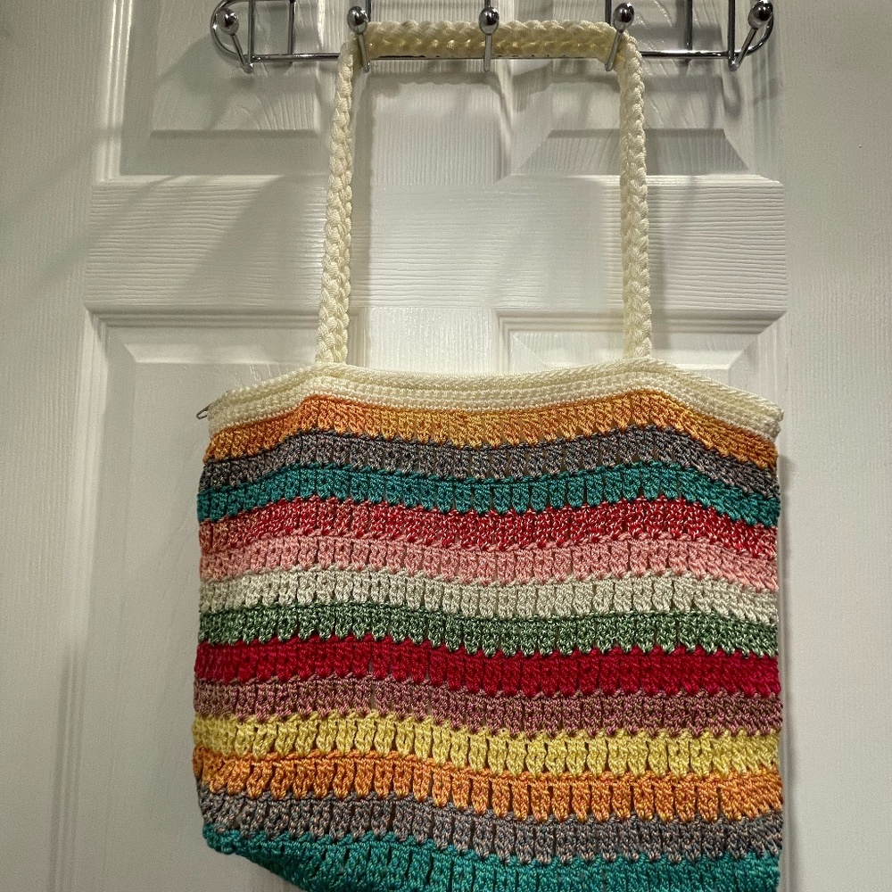 The Sak Colorful Crochet Bag